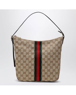 Gucci Medium Lunetta Crossbody Bag - Brown