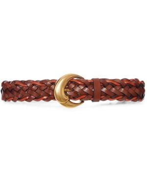 Etro Woven Belt - White