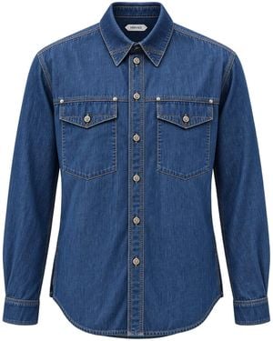 Versace Clothing Shirts - Blue