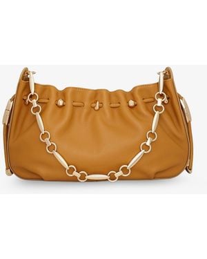 Zimmermann Leather Clutch Halcyon - Brown