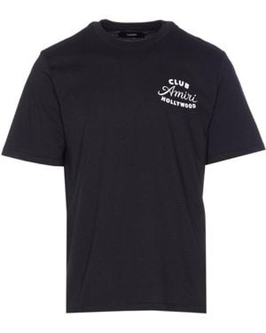 Amiri Club T-Shirt - Black