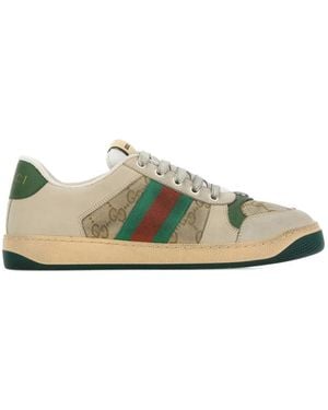 Gucci Neutrals Sneakers - Green