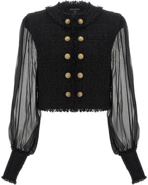 Balmain Spencer Blazer - Black