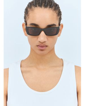 Gucci Crystal-Logo Sunglasses - Blue