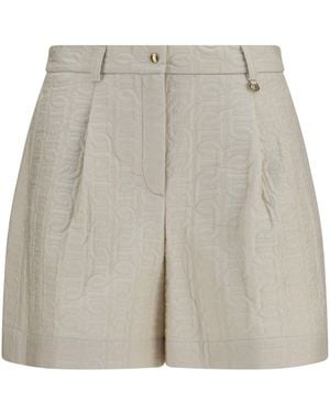 Moncler Longue Saison Nylon Shorts Light - White