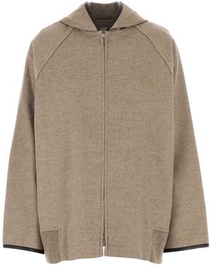 Bottega Veneta Cappotto - Natural