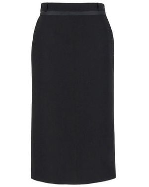 Fendi Midi Skirts - Black