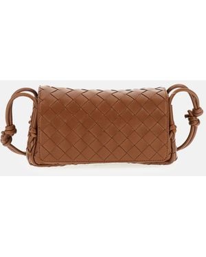 Bottega Veneta Notturno Bag - Brown