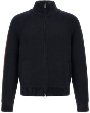 Gucci Web Ribbon Knitted Jacket - Blue