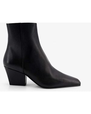 Paris Texas Jane Ankle 60 Leather Boots - White
