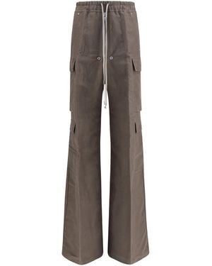Rick Owens Cargobelas Pants - Brown