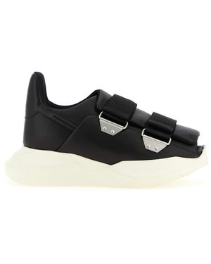 Rick Owens Calfskin Athletic Sneakers - Black