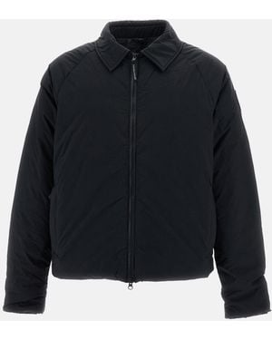 Canada Goose Lodge Ripstop Track Jacket - Blue