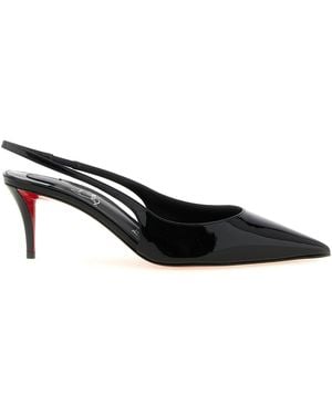 Christian Louboutin 'Miss Z' Slingback - Black