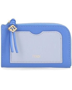 Fendi Card Holder - Blue
