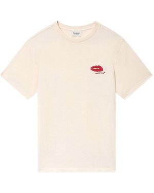 Isabel Marant Zewel Cotton T-Shirt - White