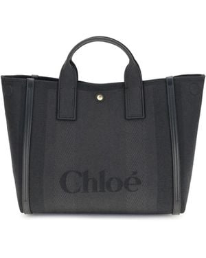 Chloé Chloã Carry Handbag - Black