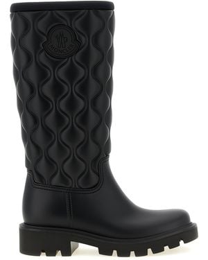 Moncler 'kickstream High' Rain Boots - Black