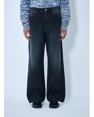 Marni Canvas Pants - Blue