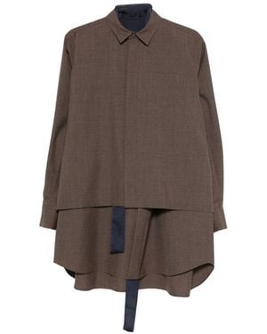 Sacai Dresses - Brown