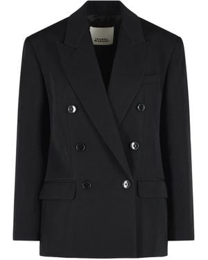 Isabel Marant 'Khera' Wool Blazer - Black