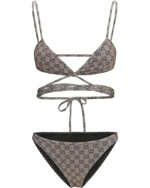 Gucci Stretch Jersey Bikini - White