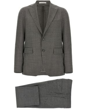 Tagliatore 'Vesuvio' Dress - Gray