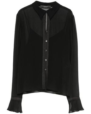 Gucci Silk Georgette Shirt - Black