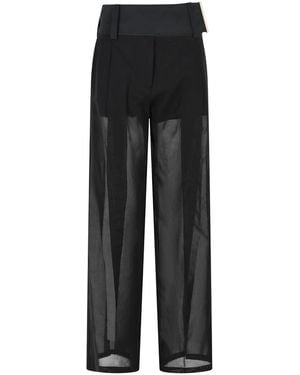 Sportmax 'Ferito' Loose Pants - Black