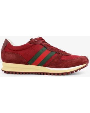 Gucci Re-Motion Original Gg Fabric Sneakers - Red