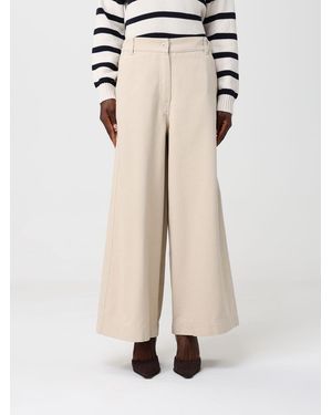 Weekend by Maxmara Wide Leg Pants - Natural