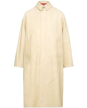 Maison Margiela Cotton Trench Coat - Natural