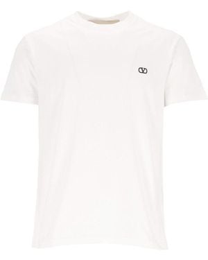 Valentino Garavani Cotton Jersey T-Shirt - White