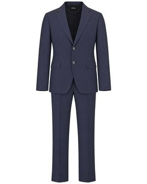 ZEGNA Clothing Suits - Blue
