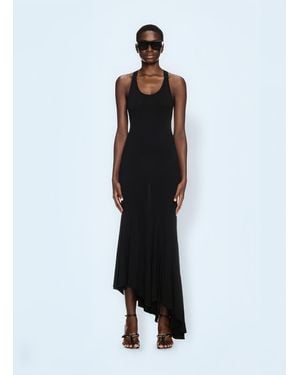 Off-White c/o Virgil Abloh Off Ribbed Dress - Blue