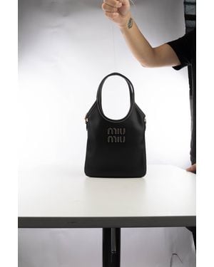 Miu Miu Bags Shopper Bags - Black