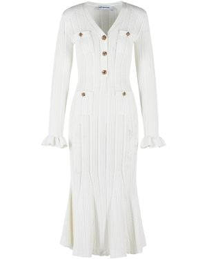 Self-Portrait Self Portrait Long Dress - White