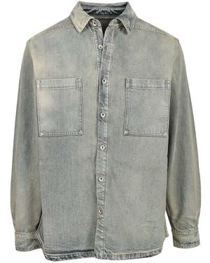 Rick Owens Drkshdw Concordians Jumbo Outershirt - Gray
