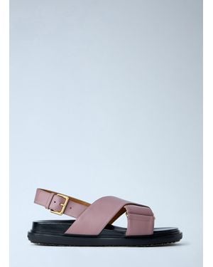 Marni Fussbett Sandal - White