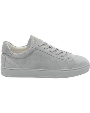 Tod's Suede Sneakers - Gray