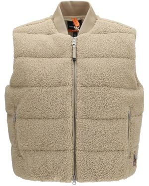Parajumpers Simaw Padded Bouclé Vest Sun Kissed - Natural
