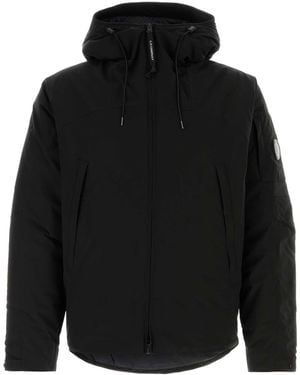 C.P. Company Polyester Padded Jacket - Black