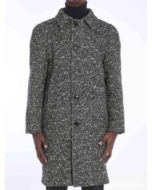 Celine Wool Blend Coat - Gray