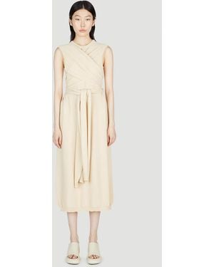 Lemaire Knotted Dress - Natural