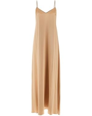 Ferragamo Viscose Dress - Natural