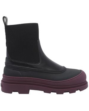 Moncler Vera Edge Ankle Boots - Brown