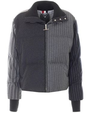 Thom Browne Dowfille Down Jacket - Blue