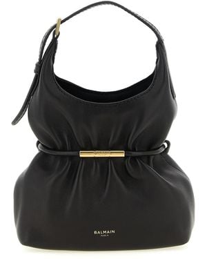 Balmain 'Sphynx Mini' Handbag - Black