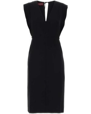 Gucci Crepe Dress - Black