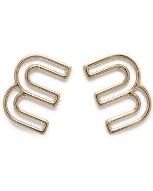 Miu Miu Earrings - Metallic